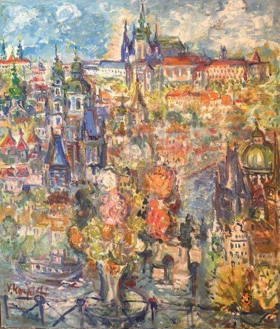 Praha s kyticí